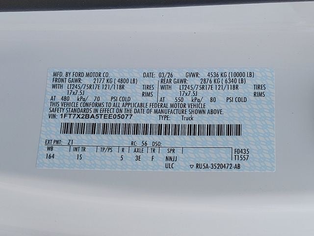 2026 Ford F-250SD XL