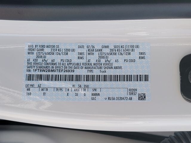 2026 Ford F-250SD Platinum