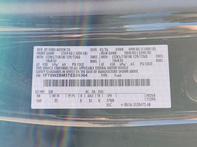 2026 Ford F-250SD XLT