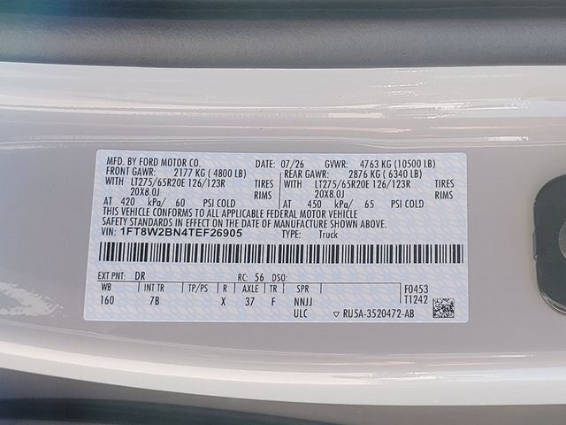 2026 Ford F-250SD Platinum