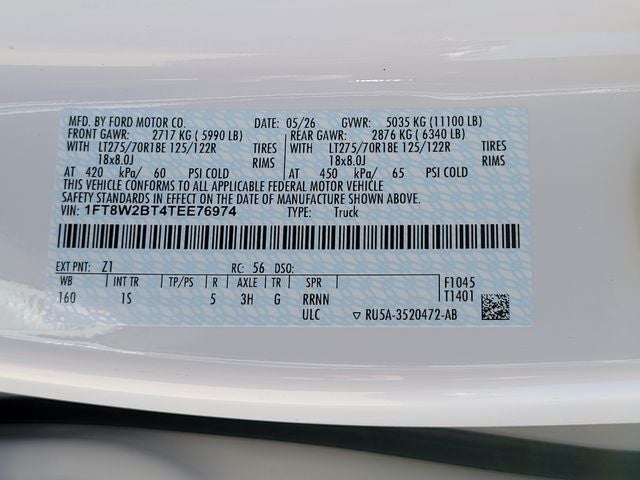 2026 Ford F-250SD XL