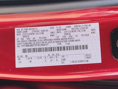 2026 Ford F-250SD Lariat