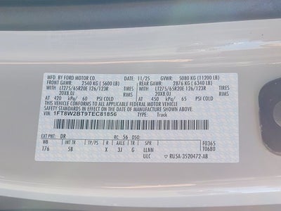 2026 Ford F-250SD Lariat