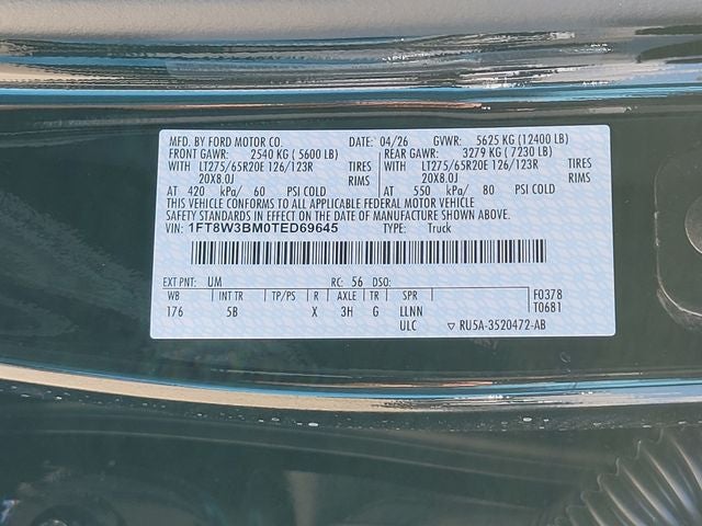2026 Ford F-350SD Lariat