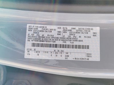 2026 Ford F-350SD Platinum