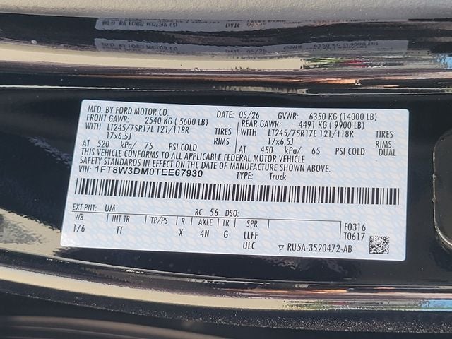 2026 Ford F-350SD Platinum DRW
