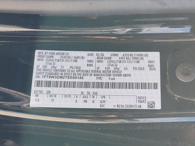 2026 Ford F-350SD Platinum DRW
