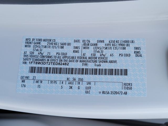 2026 Ford F-350SD XL DRW