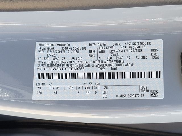 2026 Ford F-350SD Platinum DRW