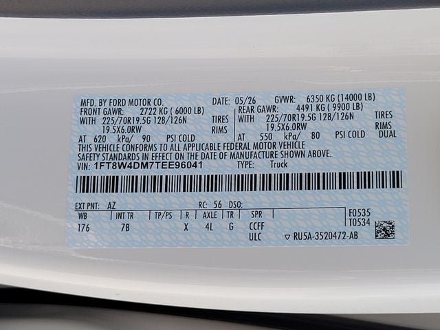 2026 Ford F-450SD Platinum DRW