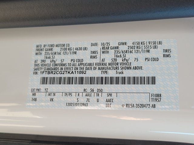 2026 Ford Transit-250 Base