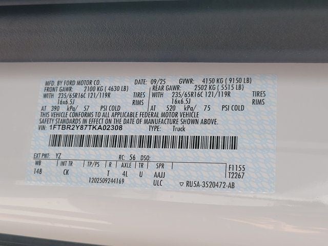 2026 Ford Transit-250 Base