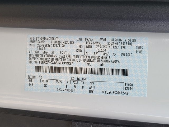 2025 Ford Transit-250 Base