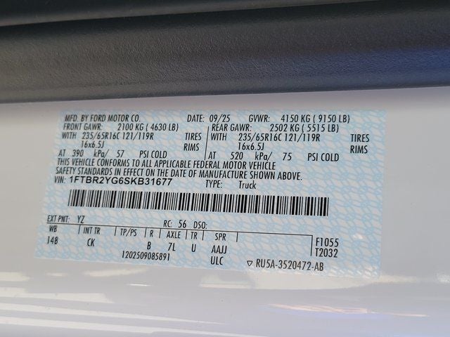 2025 Ford Transit-250 Base