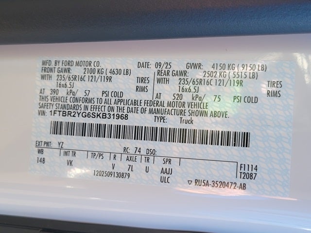 2025 Ford Transit-250 Base