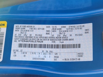 2025 Ford Ranger Lariat