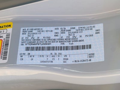 2026 Ford Ranger Lariat