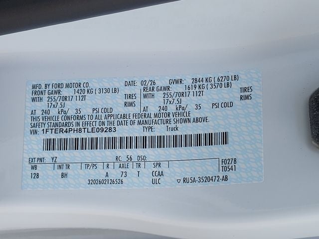 2026 Ford Ranger XL