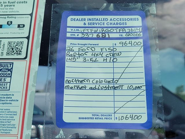 2026 Ford F-150 Raptor