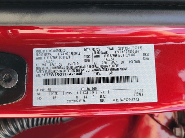 2026 Ford F-150 Raptor