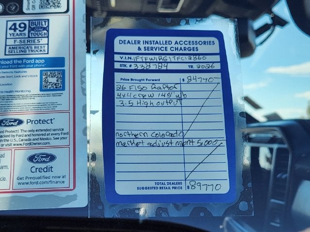 2026 Ford F-150 Raptor