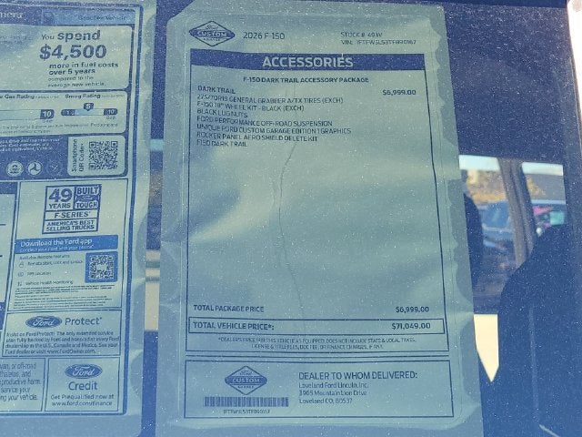 2026 Ford F-150 XLT DARK TRAIL