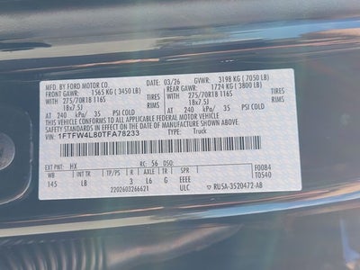 2026 Ford F-150 Tremor