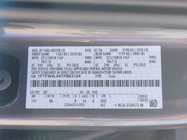 2026 Ford F-150 Tremor