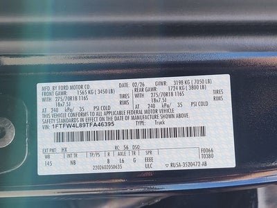 2026 Ford F-150 Tremor