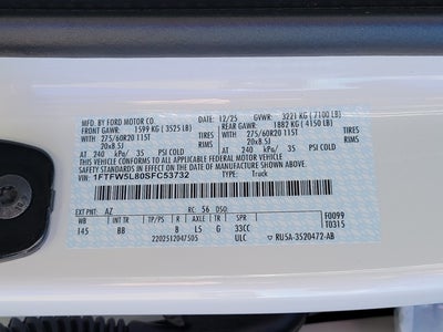 2025 Ford F-150 Lariat