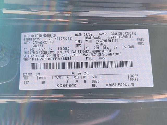 2026 Ford F-150 Lariat