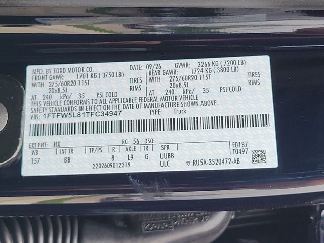 2026 Ford F-150 Lariat