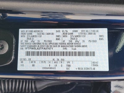 2026 Ford F-150 Lariat