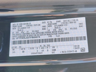 2026 Ford F-150 Lariat