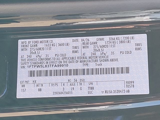 2026 Ford F-150 Lariat