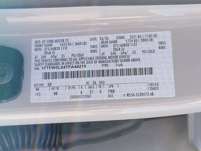 2026 Ford F-150 Lariat