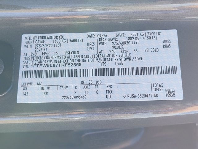 2026 Ford F-150 Lariat