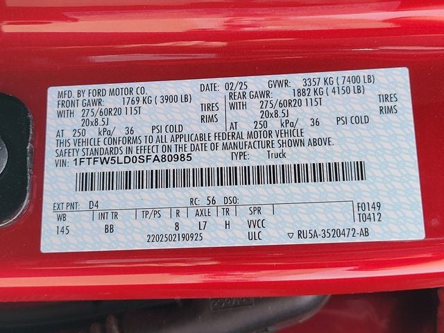 2025 Ford F-150 Lariat