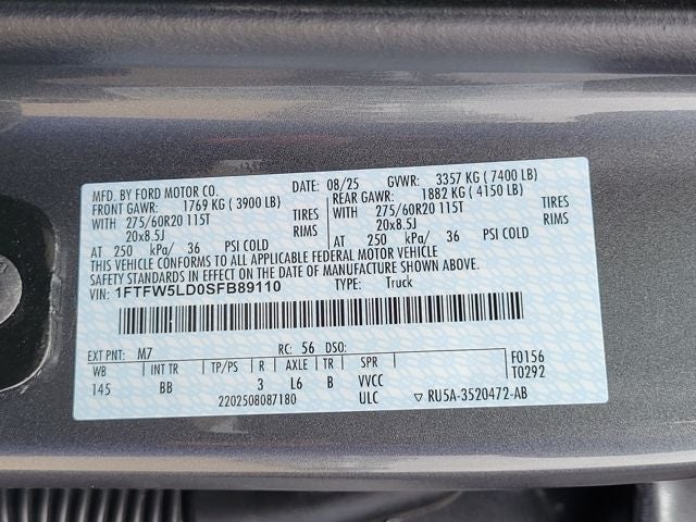 2025 Ford F-150 Lariat