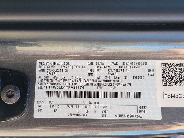 2026 Ford F-150 Lariat