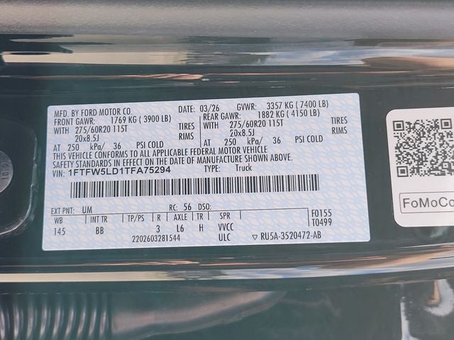 2026 Ford F-150 Lariat