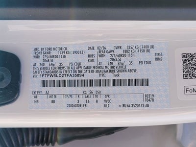 2026 Ford F-150 Lariat