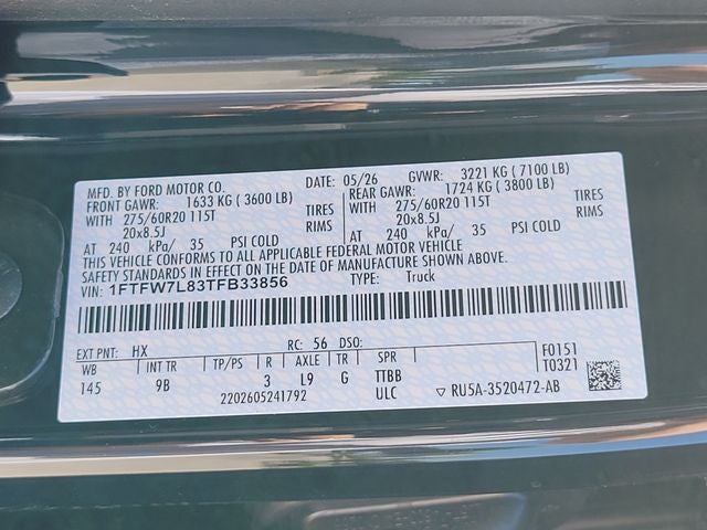 2026 Ford F-150 Platinum