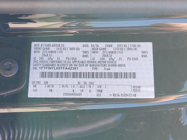 2026 Ford F-150 Platinum