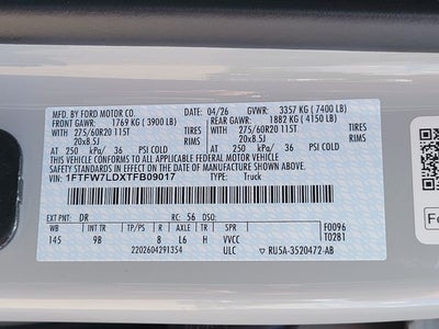 2026 Ford F-150 Platinum
