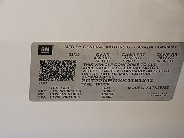 2019 GMC Sierra 2500HD Base