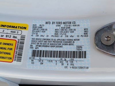 2025 Ford Bronco Sport Big Bend