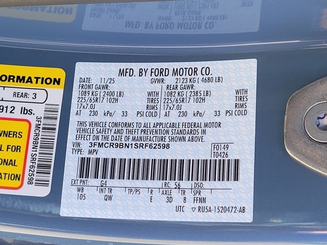 2025 Ford Bronco Sport Big Bend