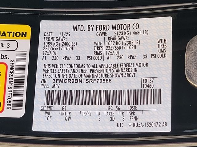 2025 Ford Bronco Sport Big Bend