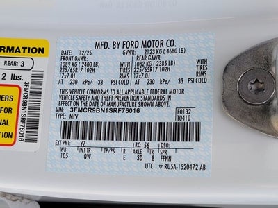 2025 Ford Bronco Sport Big Bend